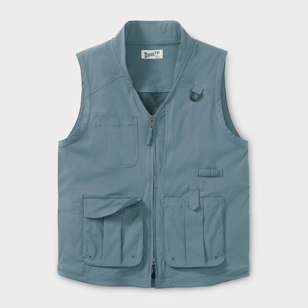 Gilet Femme Duluth Trading Co – Bleu – Sans Manches – Respirant – Extérieur – Taille XXL