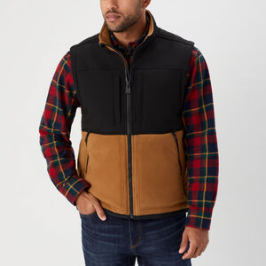Men's Bear Hide Fleece Vest