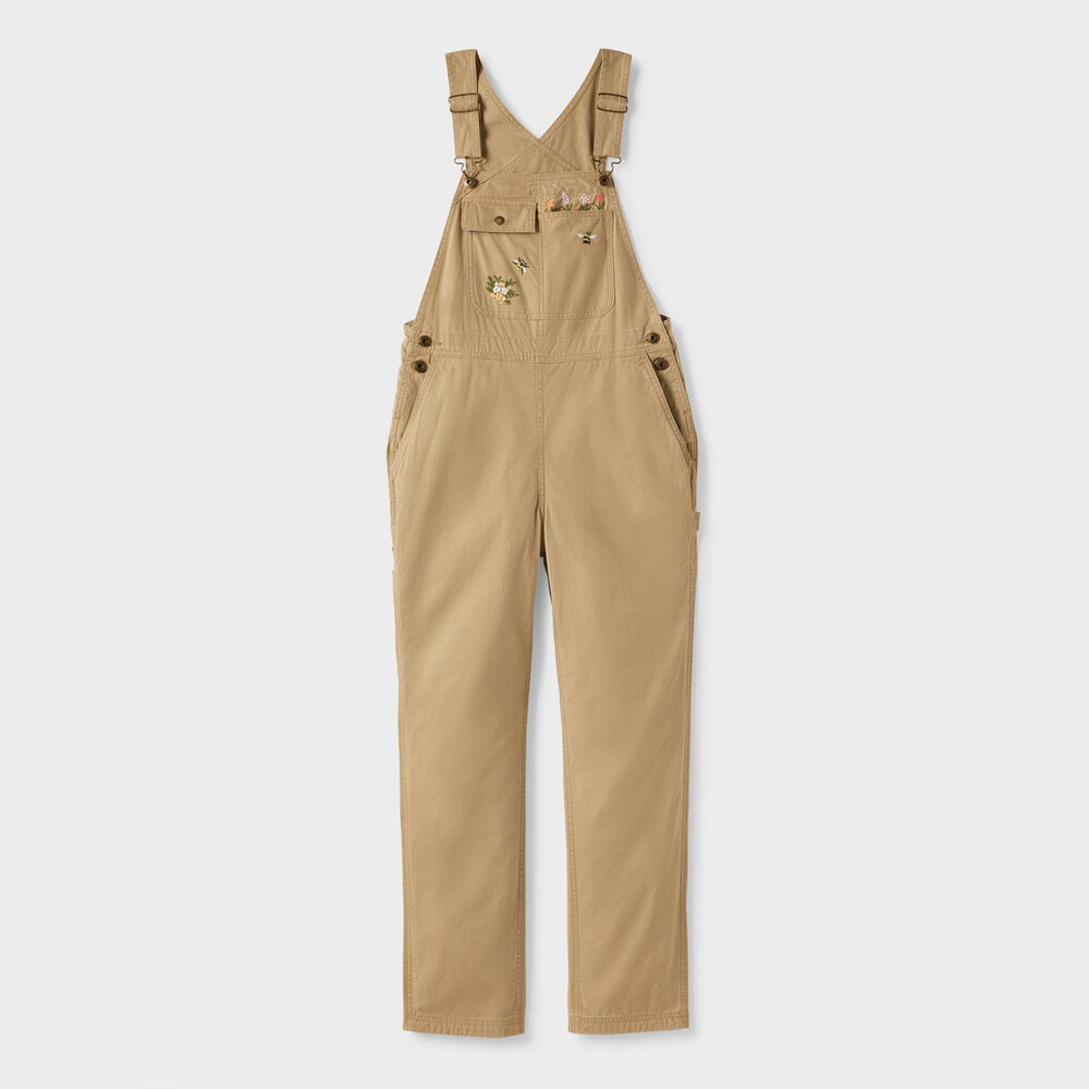 Women's Wild Card Cotton Canvas Bib Overalls CWE XLG REG Main Image