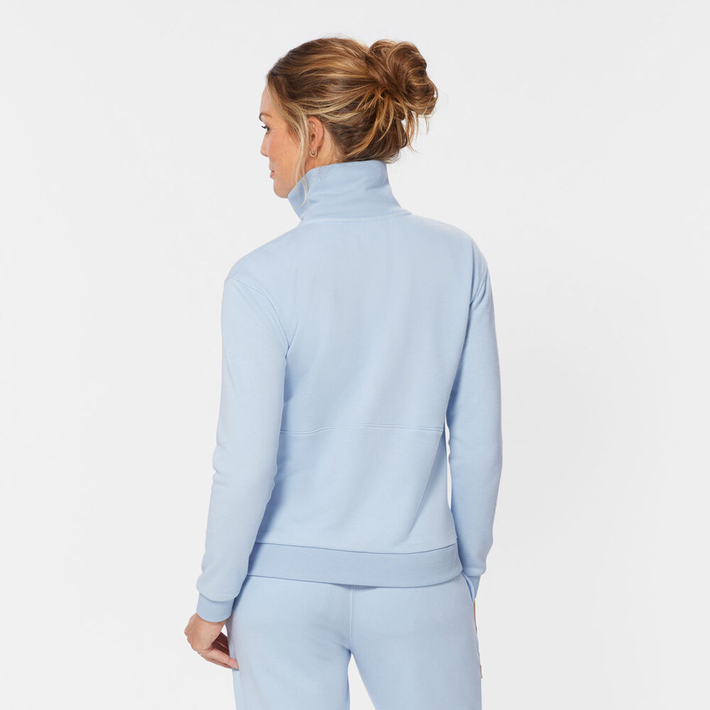 Women's Lazy French Terry 1/4 Zip Pullover Main Image