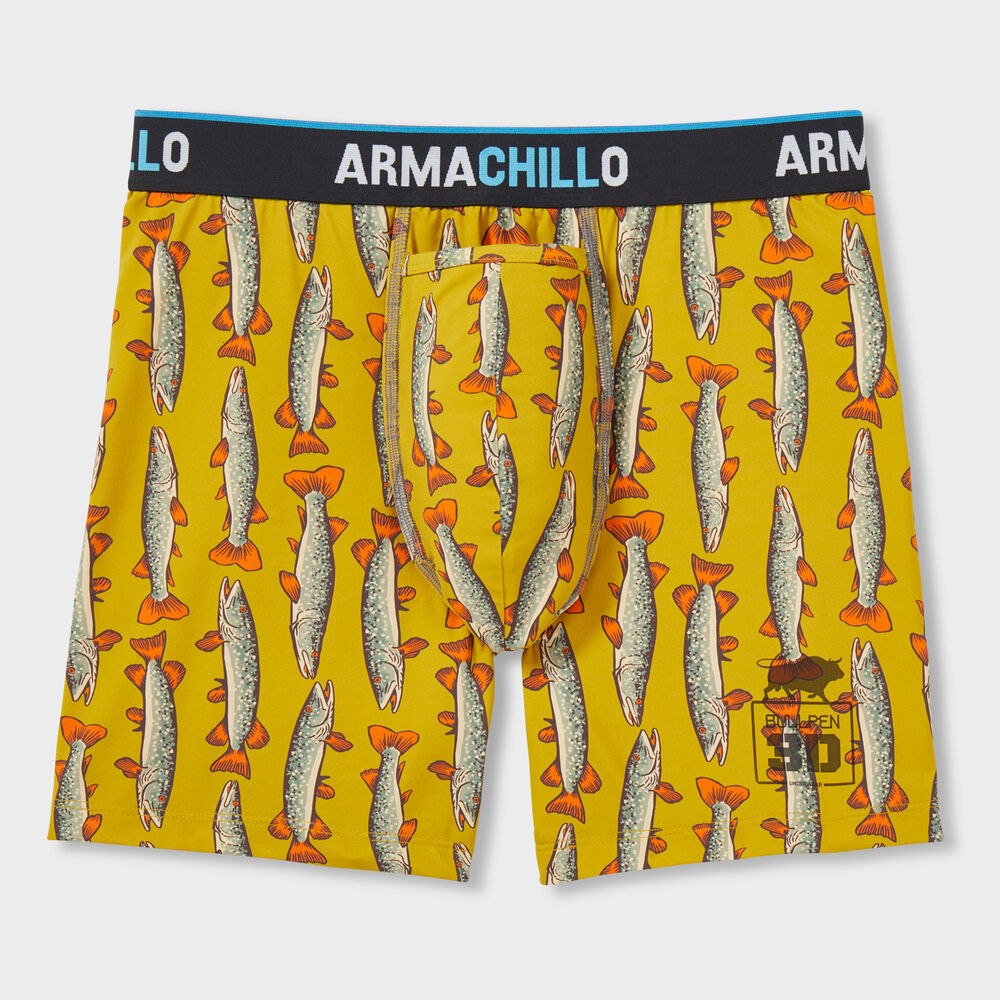 Men's Armachillo Pattern Bullpen 3D Boxer Briefs Main Image