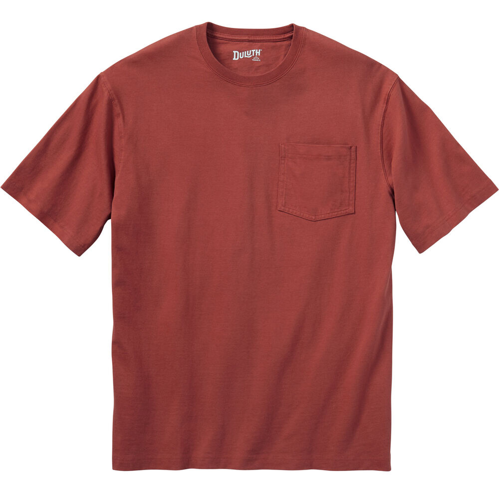 Men's Longtail T Relaxed Fit SS Crew with Pocket Main Image