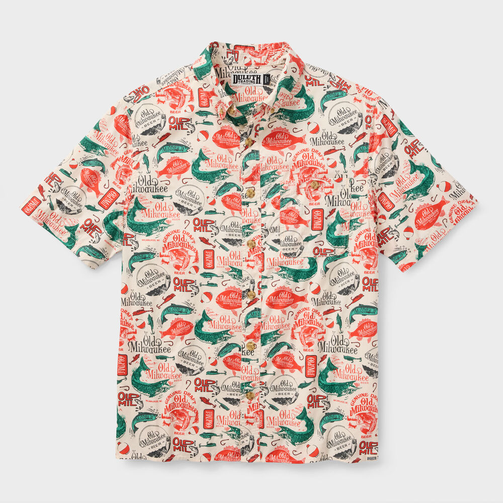 Men's BBQ Relaxed Fit Short Sleeve Shirt Main Image