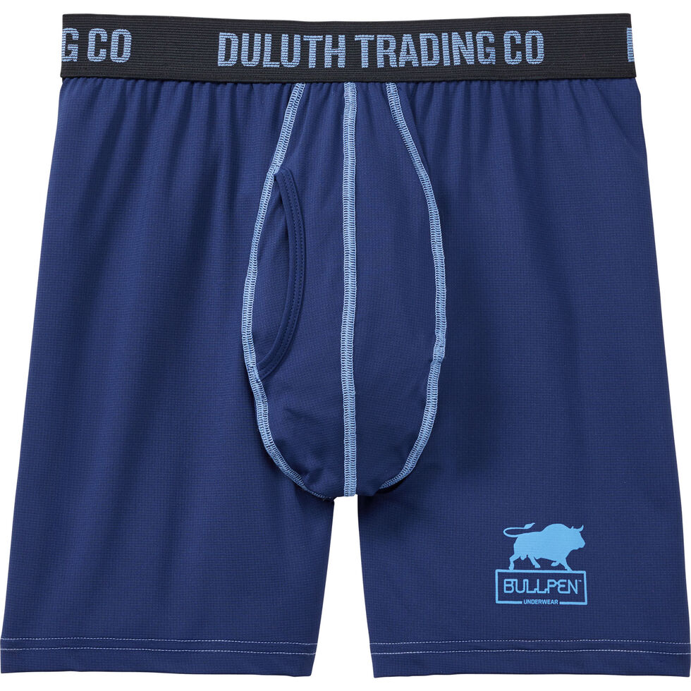 Duluth Trading Company Men's Funk No! Copper Boxer Briefs in Marlin Blue  50257