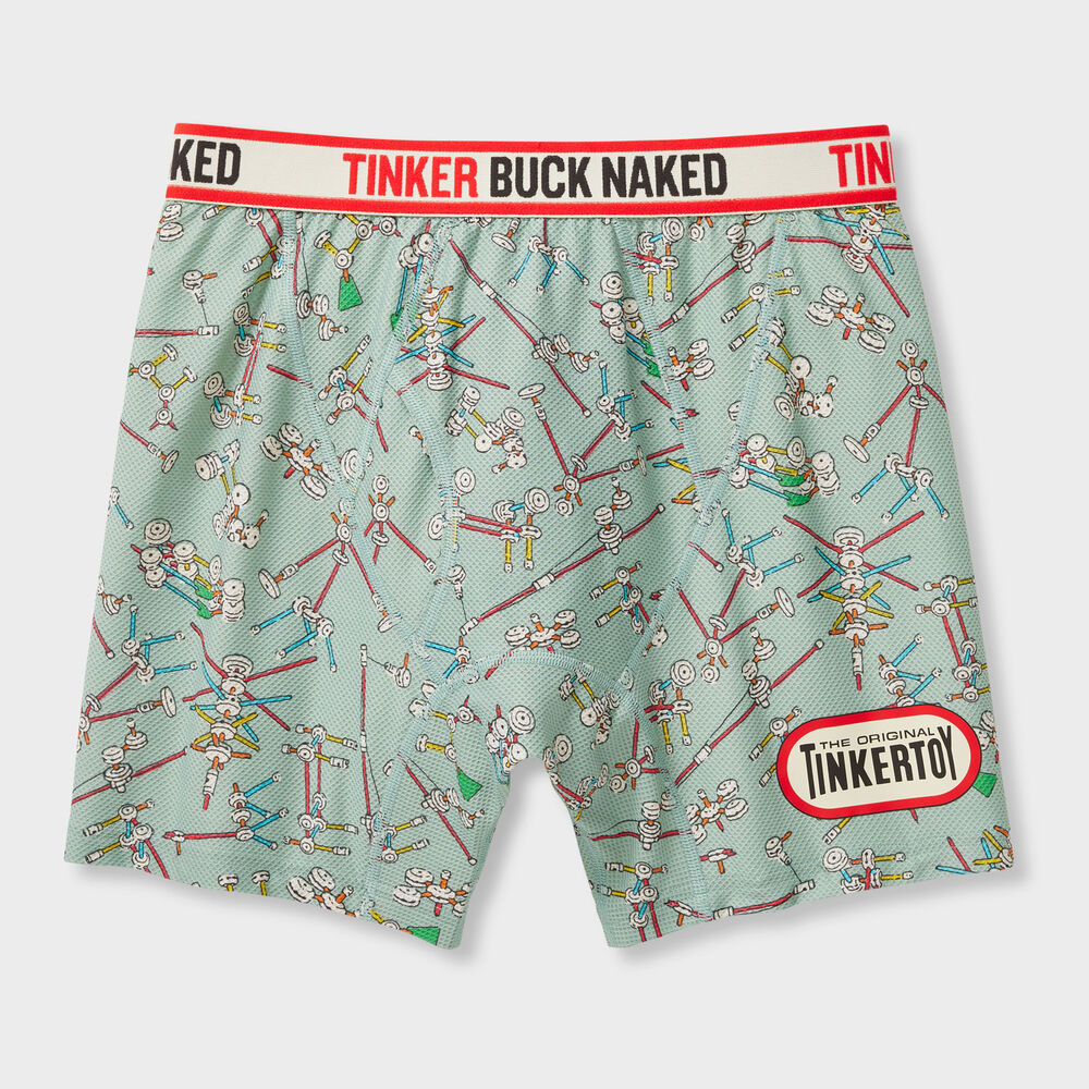 Men's Buck Naked Pattern Boxer Briefs Main Image