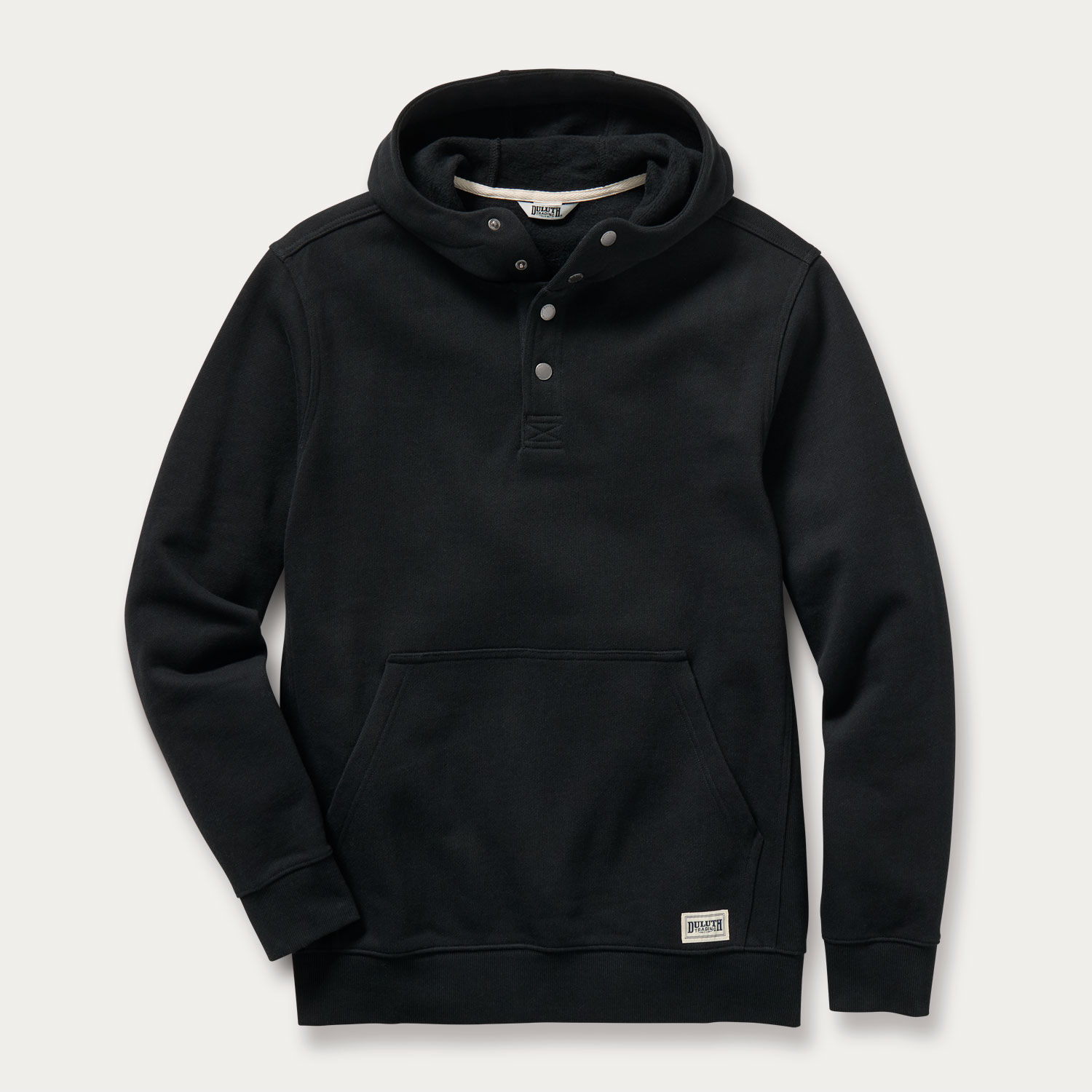 Men's Souped-Up® Sweats 1/4 Snap Hoodie | Duluth Trading Company
