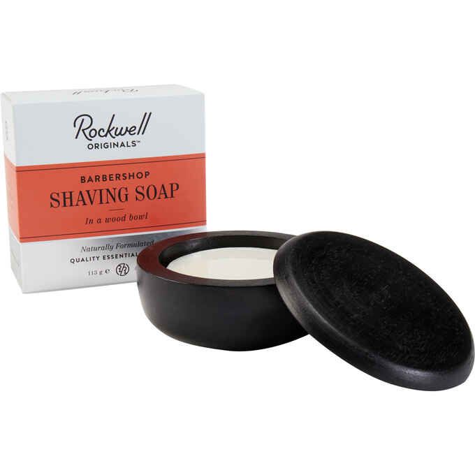 Rockwell Classic Shaving Soap in Wooden Bowl