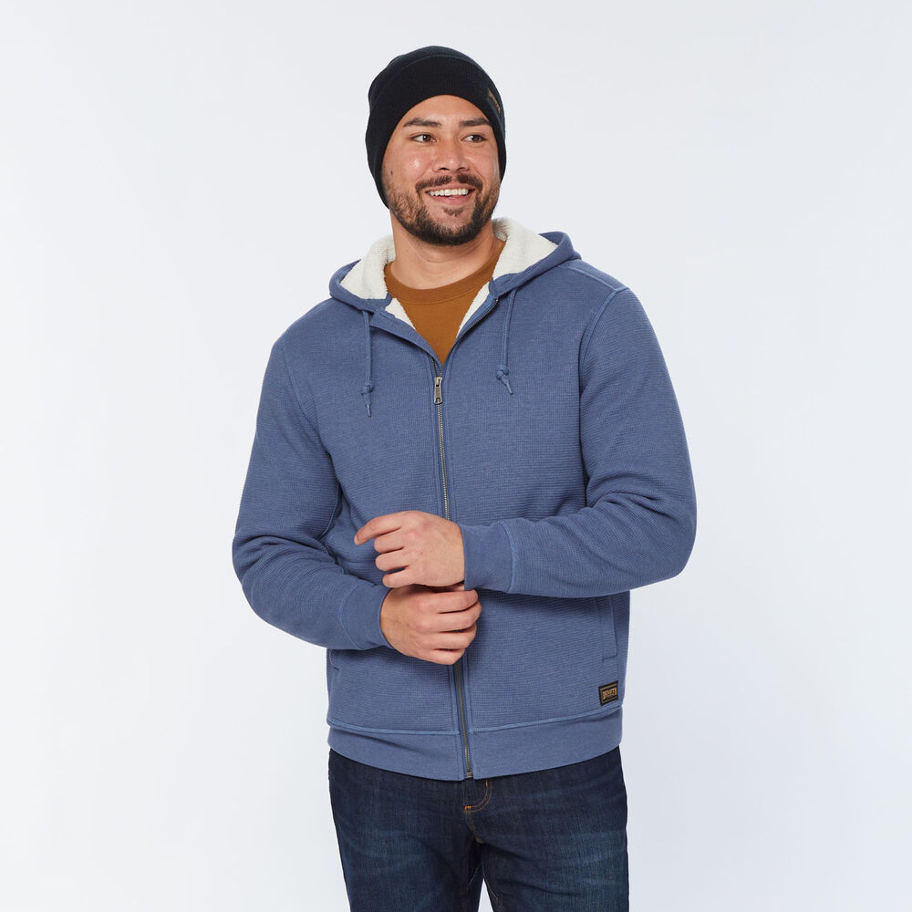 Men's Burly Thermal Sherpa-Lined Hoodie Main Image