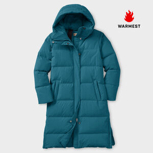 Women's Ruffer Puffer Arctic Down Long Coat