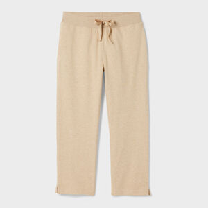 Women's Lazy French Terry Capris