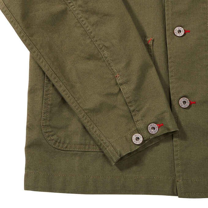 Men's Best Made Hatched Canvas Chore Coat | Duluth Trading Company