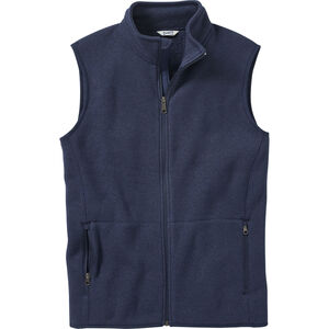 Men's Sweater Fleece Zip Vest