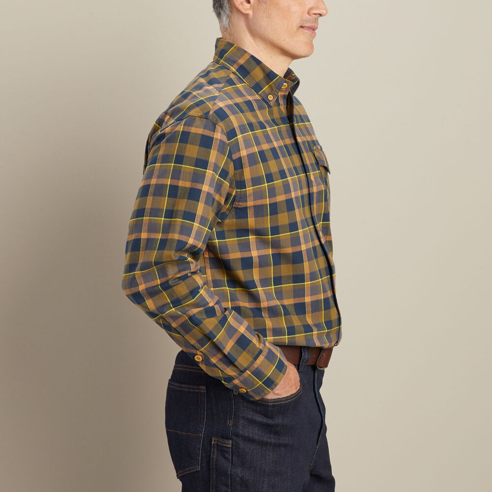 Men's Iron Mountain Oxford Relaxed Pattern Shirt Main Image