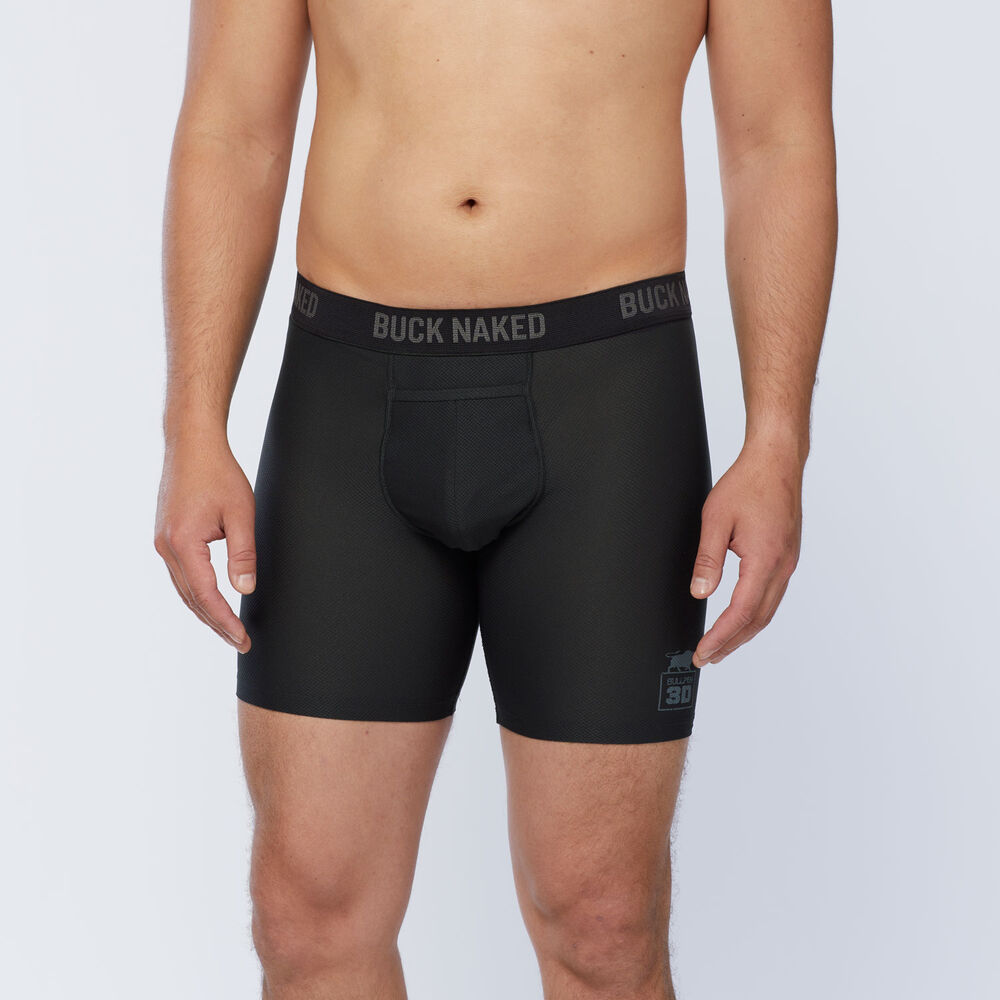 Men's Buck Naked Bullpen 3D Boxer Briefs Main Image