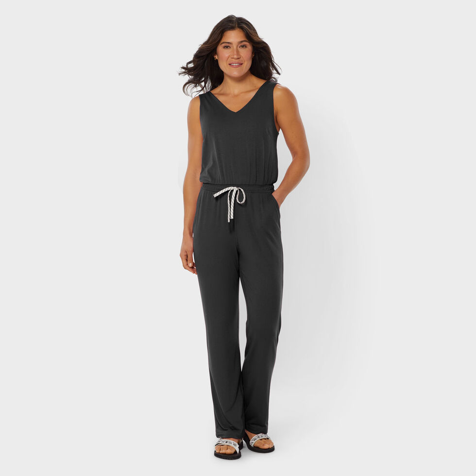 Women's AKHG Renew Bamboo Tank Jumpsuit | Duluth Trading Company