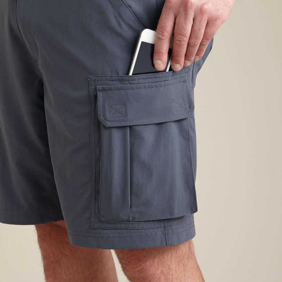 Men's Linen Drawstring Cargo Shorts - Island Importer