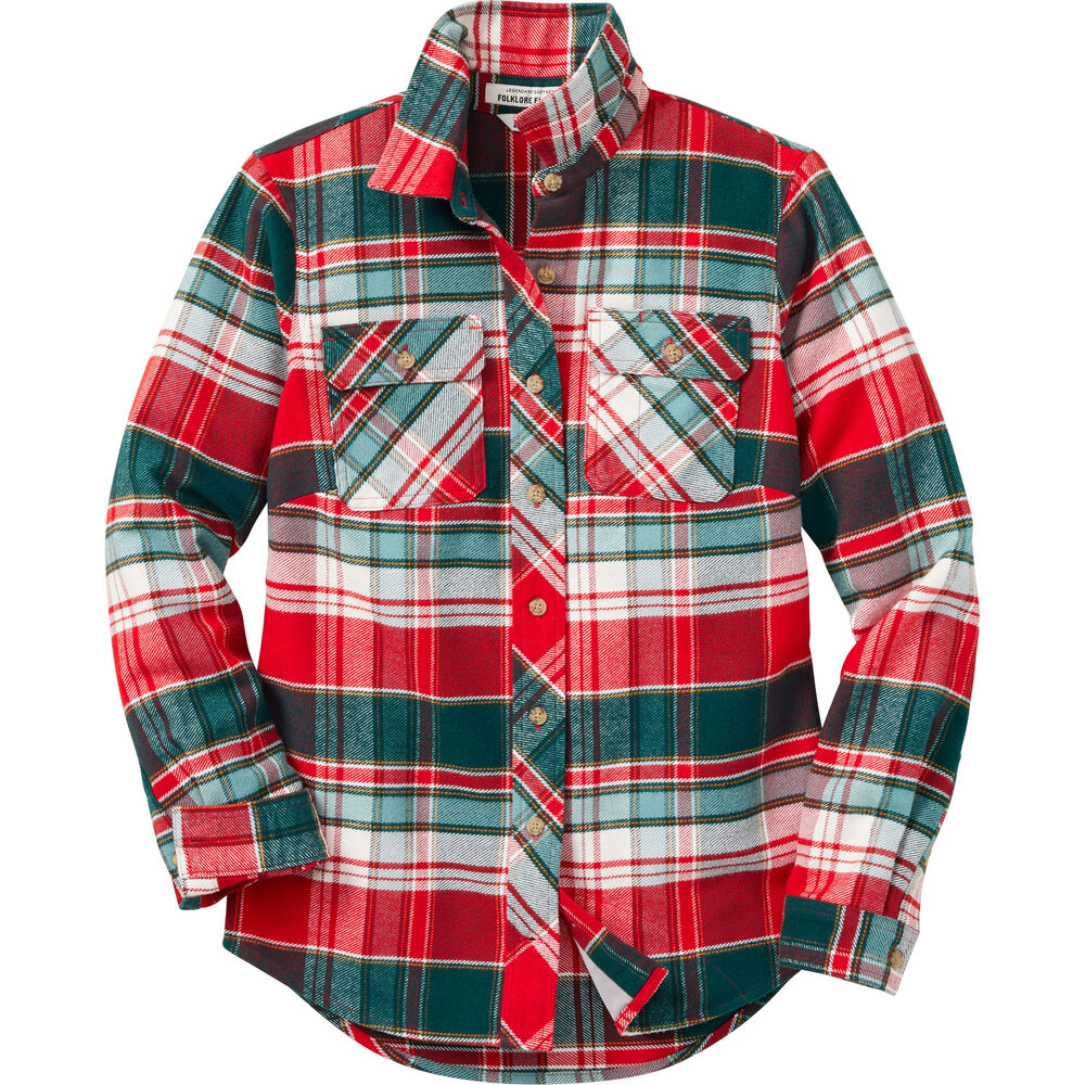 Women's Folklore Flannel Shirt HYP XSM Main Image
