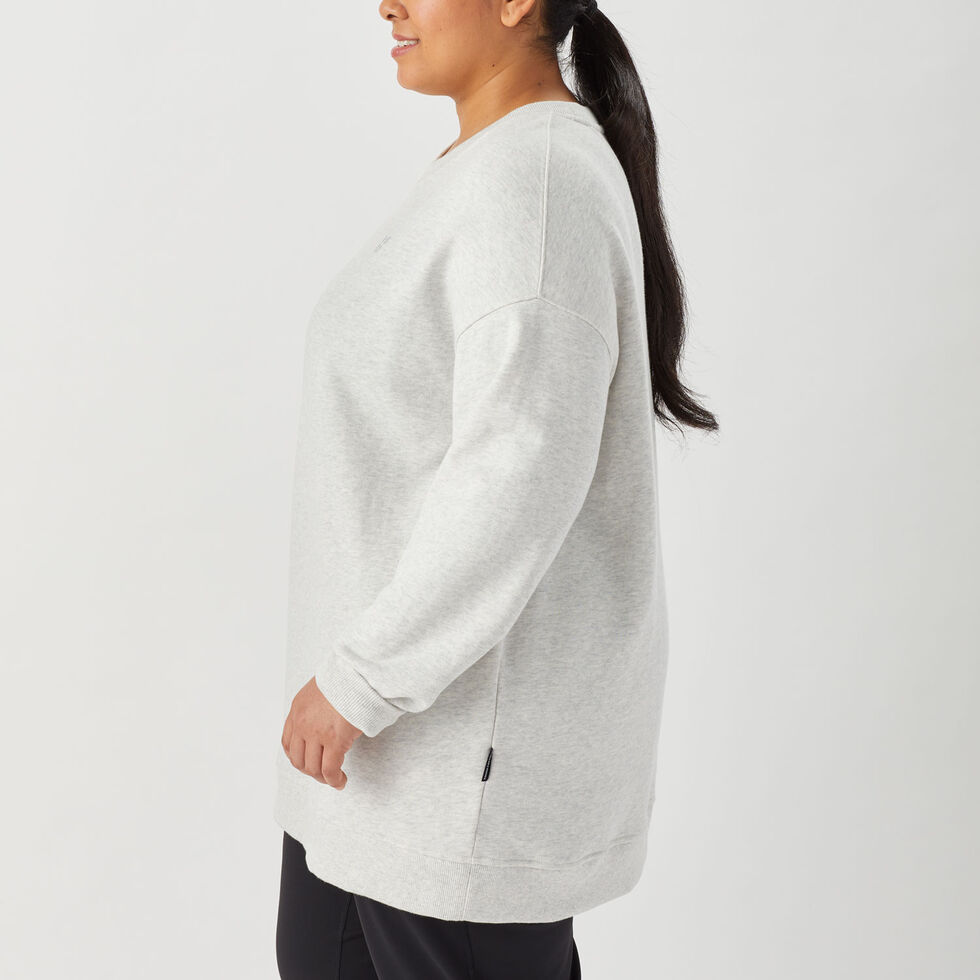 Women's Oversized Crew Sweater, Women's Clearance