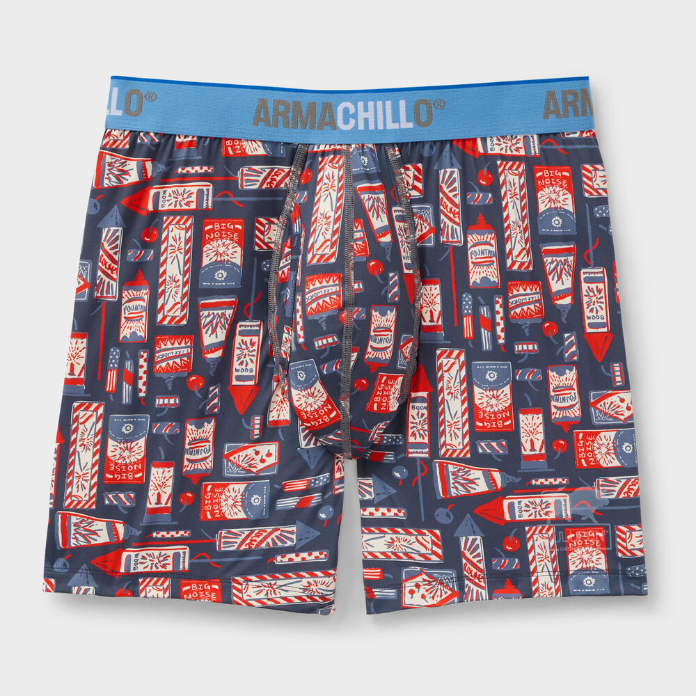 Men's Armachillo Pattern Bullpen Boxer Briefs Main Image