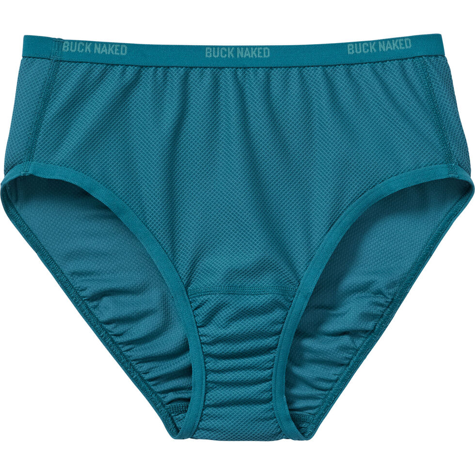 ATTITUDE Women Moisture Wicking Underwear Plus Size Stretchy Knickers No VPL  2-3XL Dark Green : : Fashion