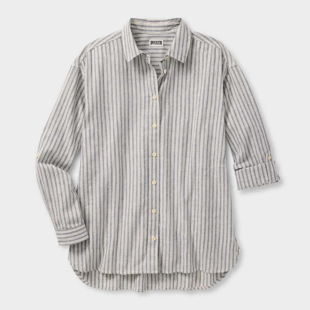 Women's Artisan Hemp Overshirt Main Image