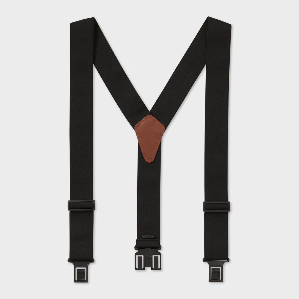Men's Perry Y-Back Suspenders BLACK Main Image