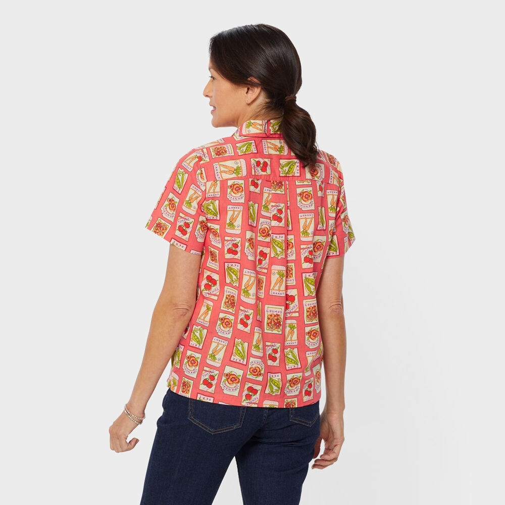 Women's Artisan Hemp Camp Shirt Main Image