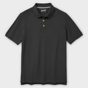 Men's No Polo Shirt Short Sleeve BLK LRG TAL