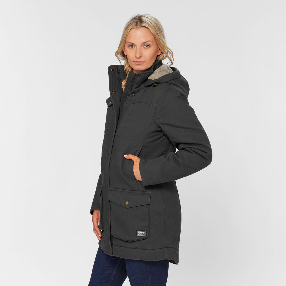 Women's Superior Fire Hose Insulated Parka Duluth Trading Company