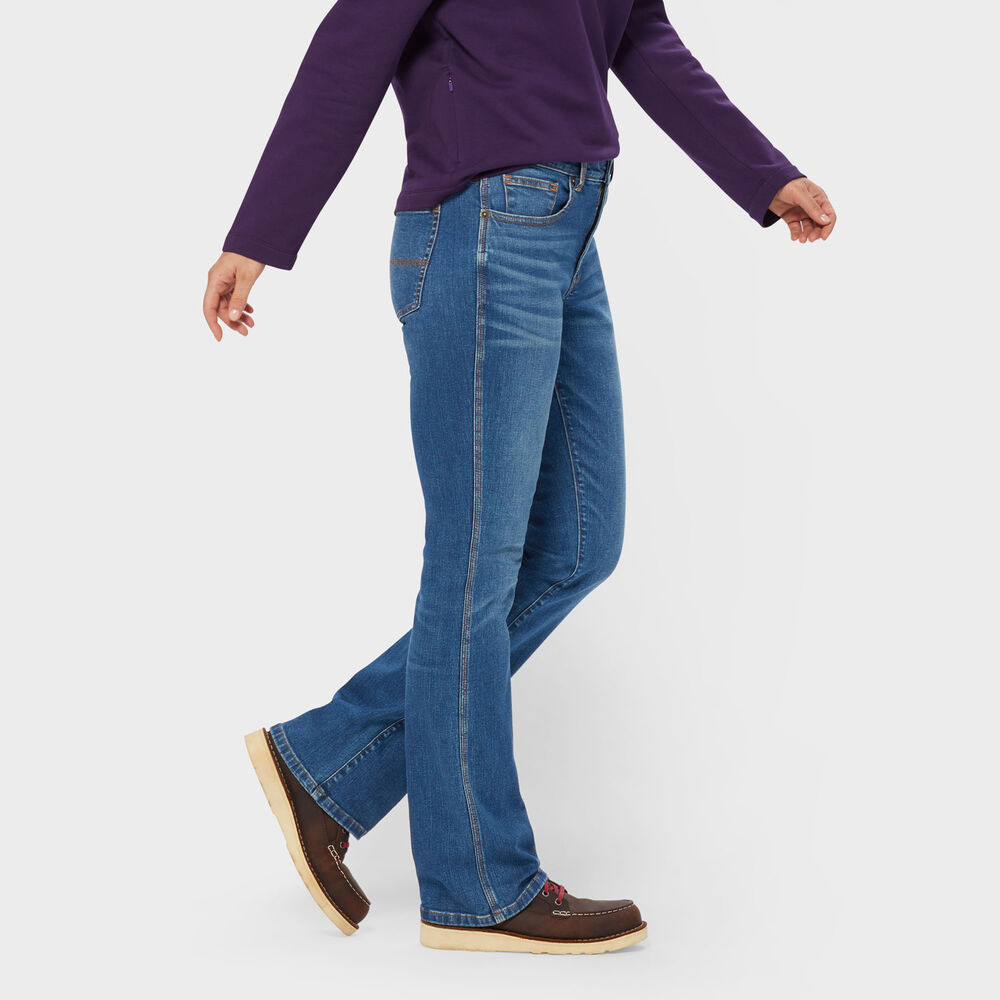 Women's Asset Management Mid-Rise Bootcut Jeans Main Image