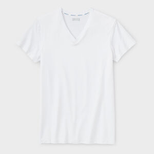 Men's Armachillo Cooling V-Neck Undershirt WHITE 3