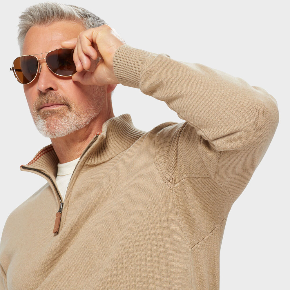 Men's Strongarm 1/4 Zip Mock Sweater Main Image