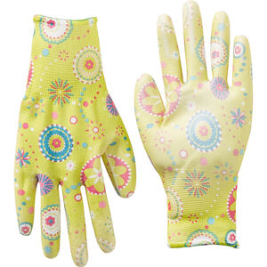 Women's Patterned Gardening Gloves