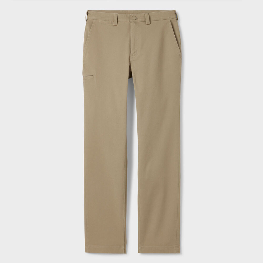 Men's DuluthFlex Ballroom Khaki Relaxed Fit Pants Main Image