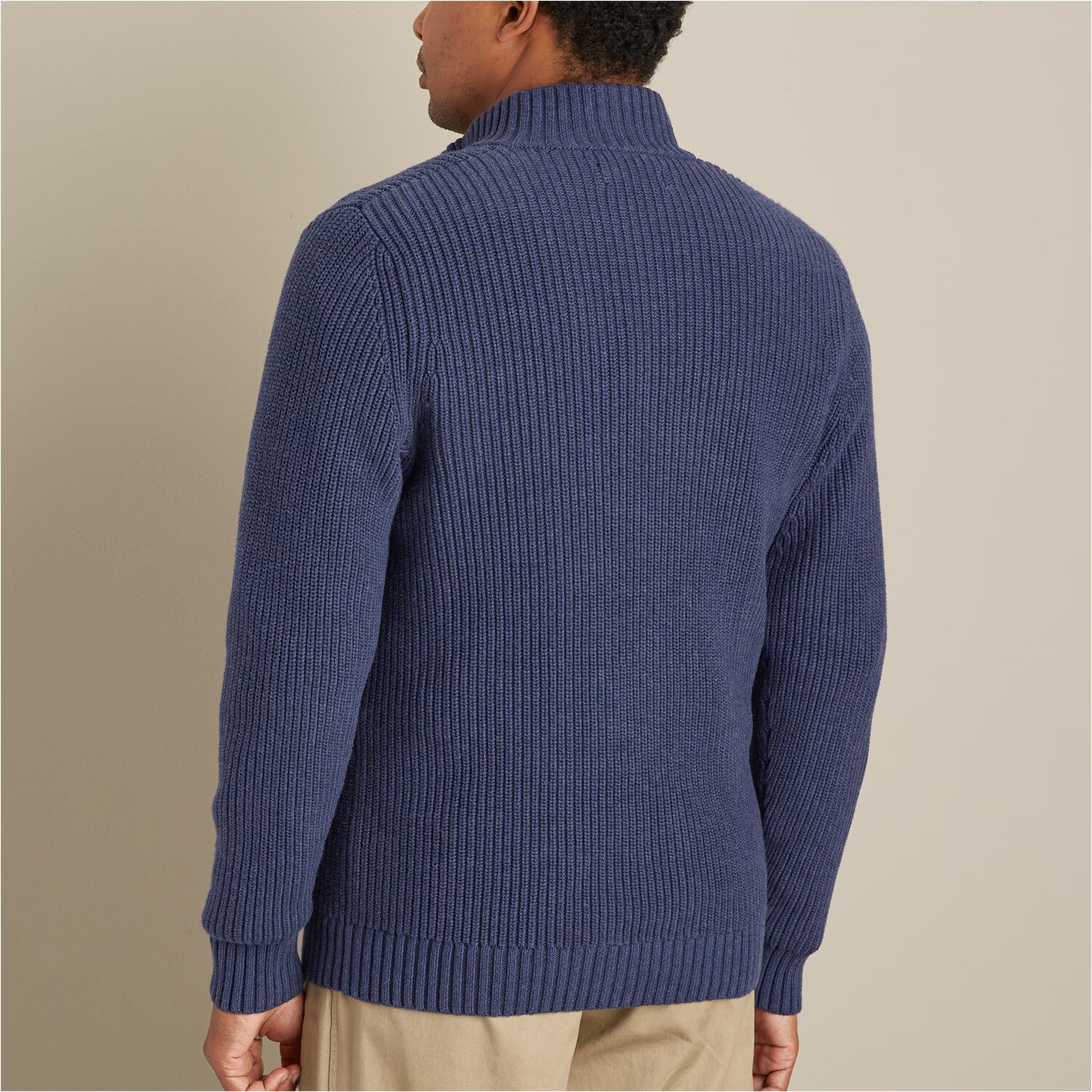 Men's Burly Retirement 1/4-Zip Mock Neck | Duluth Trading Company