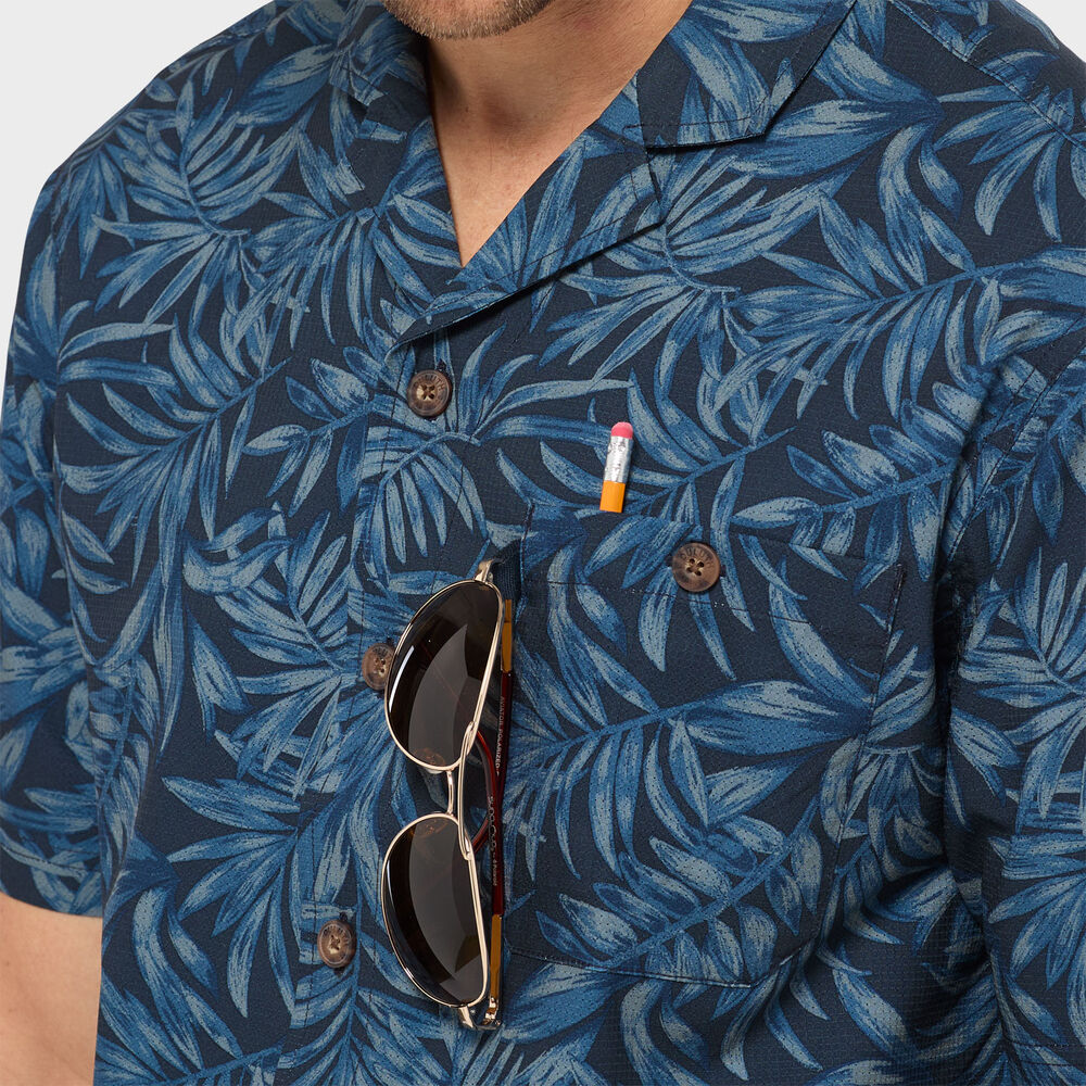 Men's Breezeshooter Camp Collar Untucked Shirt Main Image