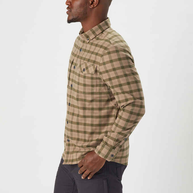 Men's AKHG Boar's Nest Standard Fit Flannel Shirt