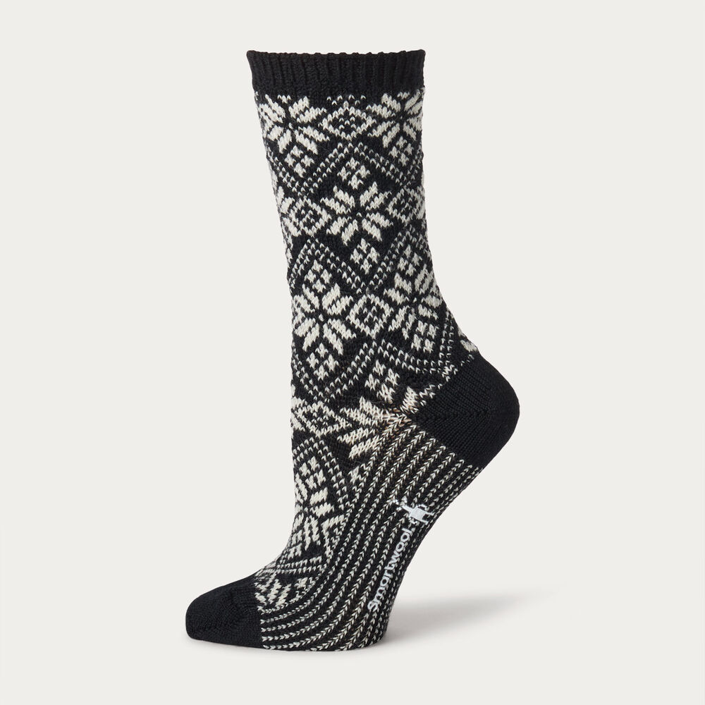 Women's Smartwool Everyday Cozy Traditional Crew Socks Main Image