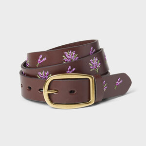 Women's Leather Embroidery Belt