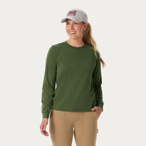 Women's Duluth Heritage Washed Crewneck Long Sleeve