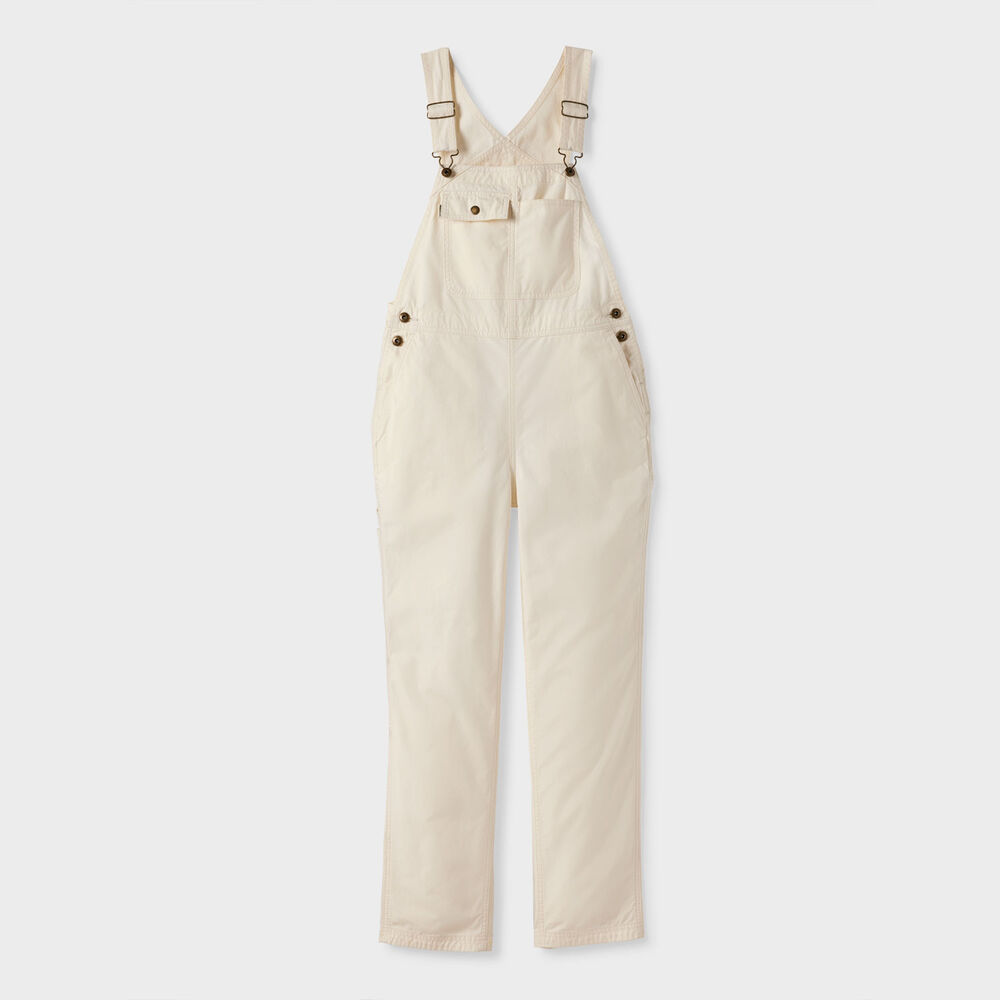 Women's Plus Wild Card Cotton Canvas Bib Overalls ANW 1X REG Main Image