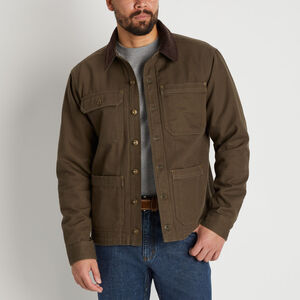 Men's Rugged Casual Fire Hose Chore Coat