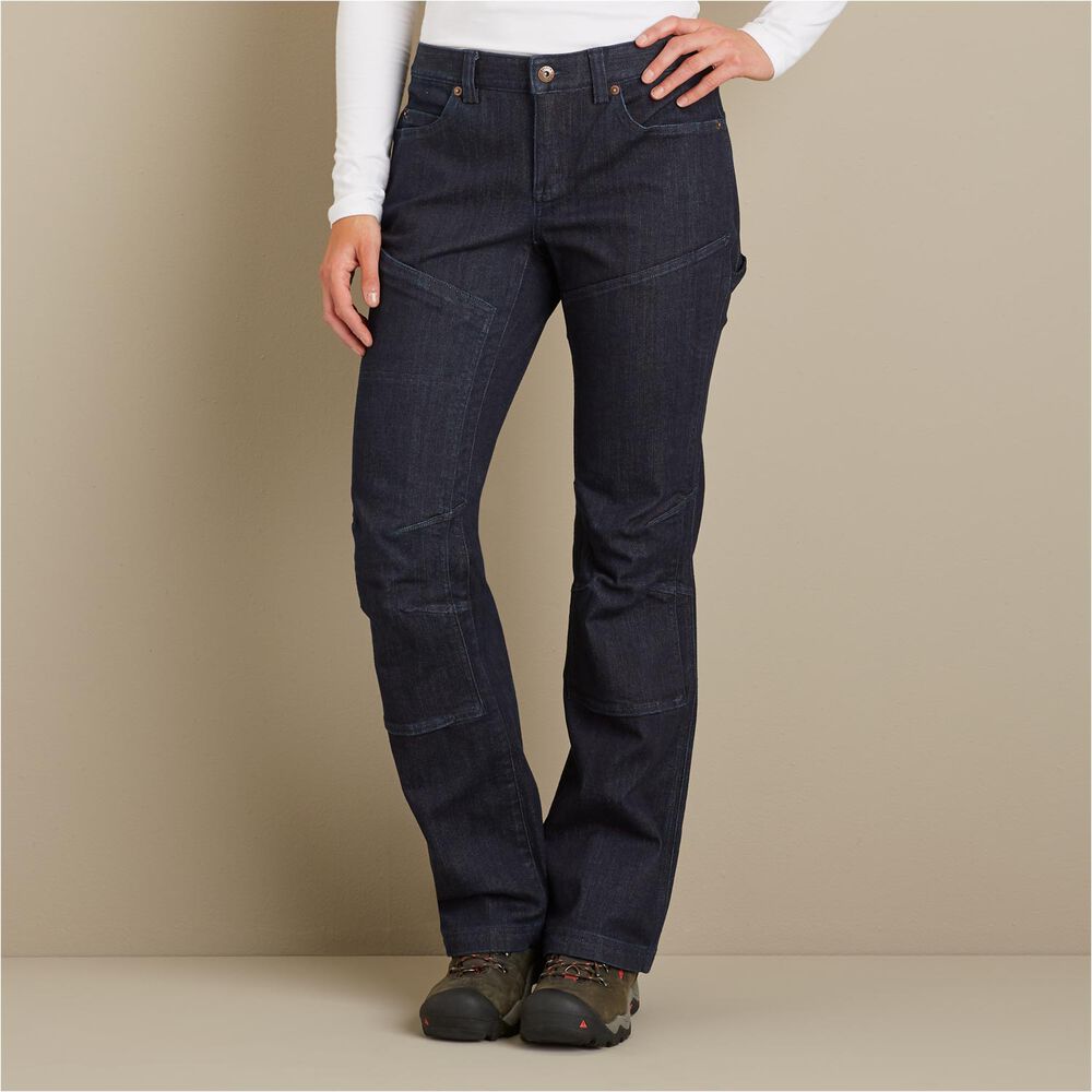 Working Jeans For Women.Women's Double Flex Double-Chapped Work Denim Bootcut Pants | Duluth ...