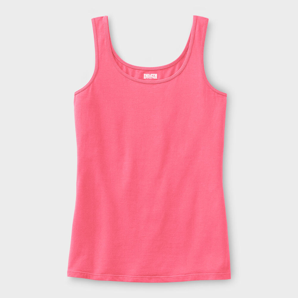 Women's Plus No-Yank Tank Main Image