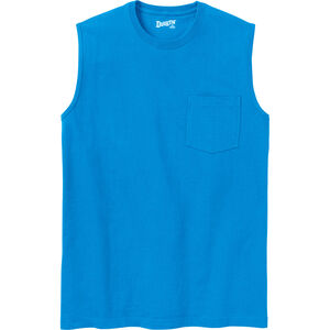 Men's Longtail T Standard Fit Sleeveless Crew with Pocket