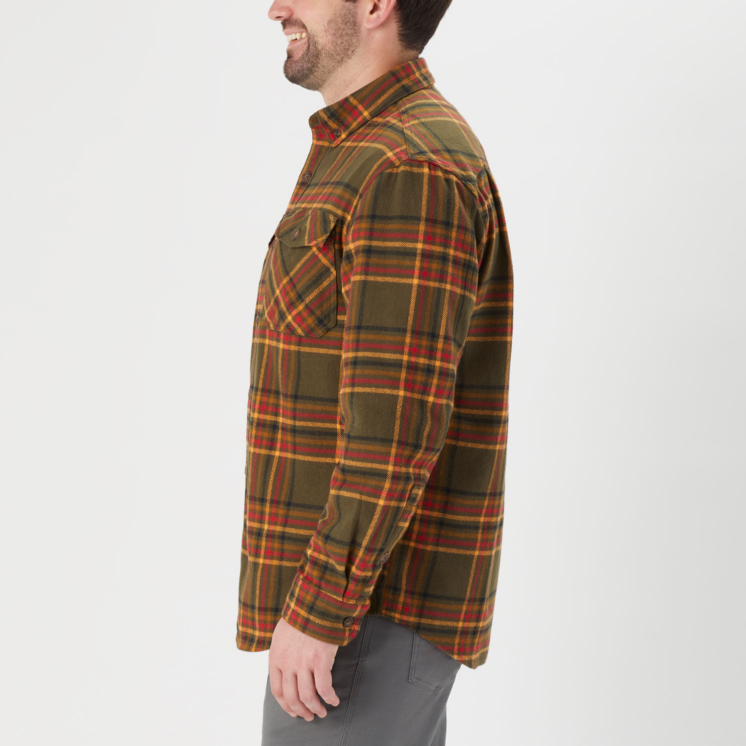 Men's Burlyweight Flannel Relaxed Fit Shirt | Duluth Trading Company