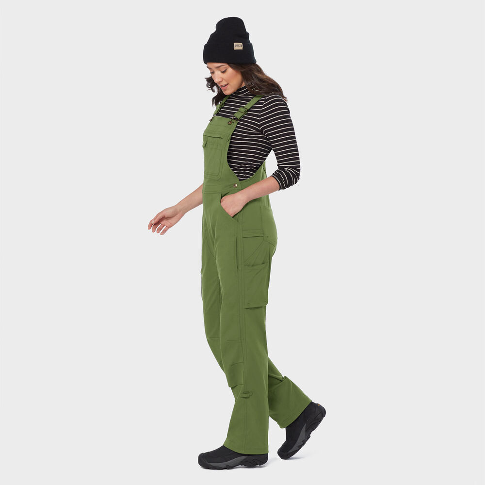 Women's Heirloom Gardening Lined Bib Overalls Main Image