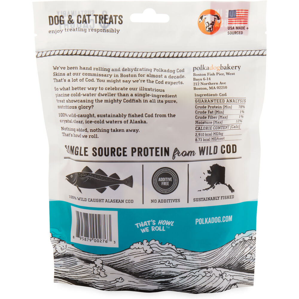 Alaskan Cod Chips Dog Treats Main Image