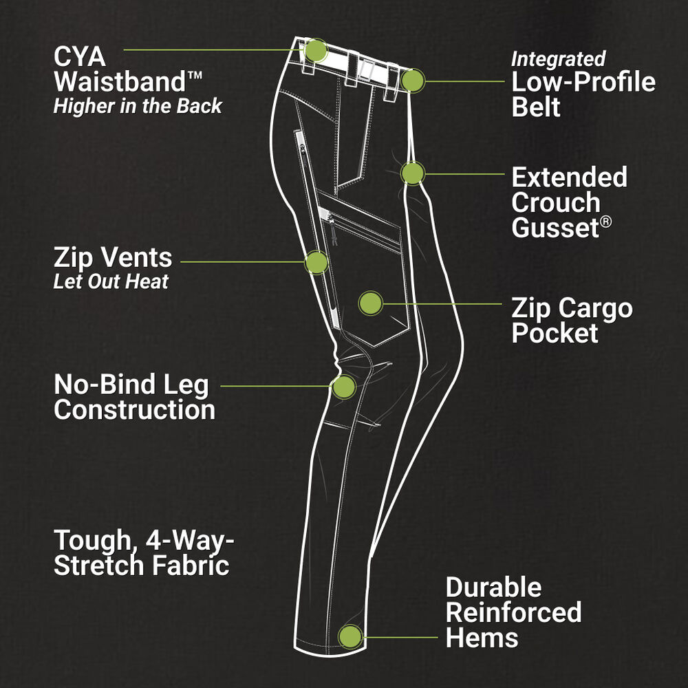 Men's AKHG Hellbent Hiking Pants Main Image