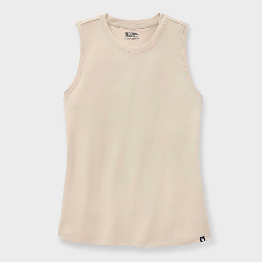 Women's AKHG Renew Bamboo Crewneck Tank Main Image